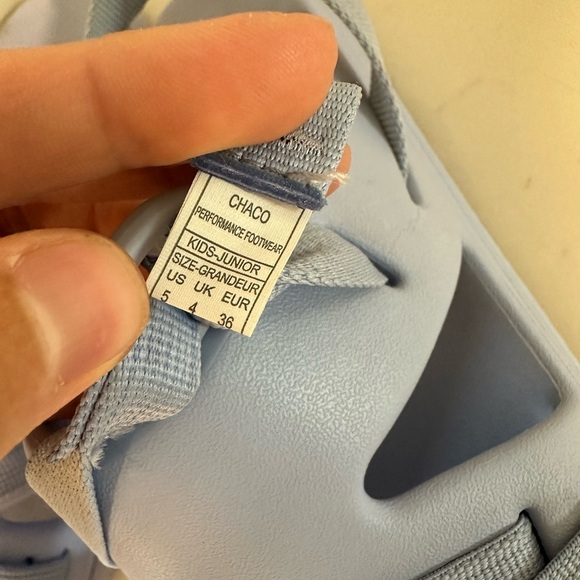 Chaco Chillos Sport Sandals Kids Size 5 Light Purple Girls Comfort Outdoors - Picture 6 of 7